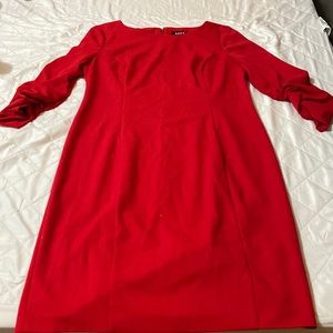 NEW DKNY RED DRESS SIZE 12